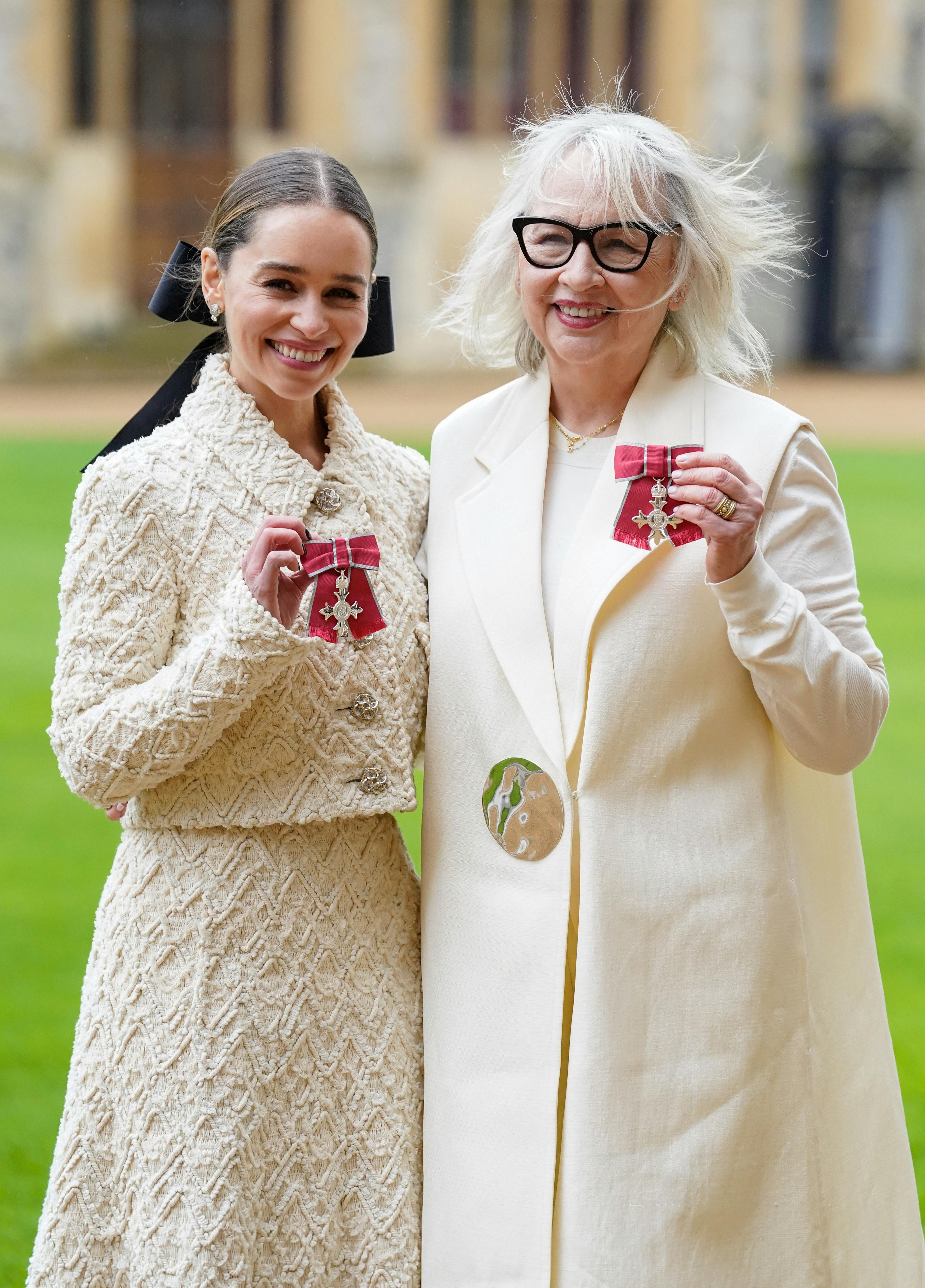 Emilia Clarke og mor Jennifer Clarke
