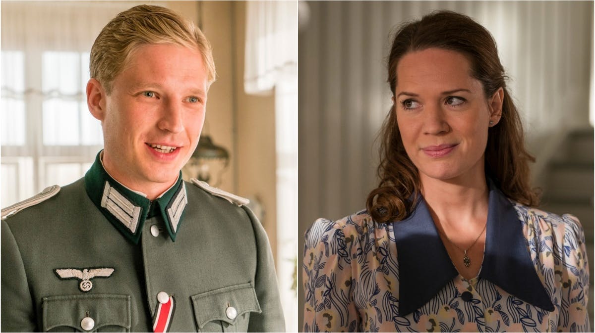 Anton Rubtsov og Amalie Dollerup fra "Badehotellet".