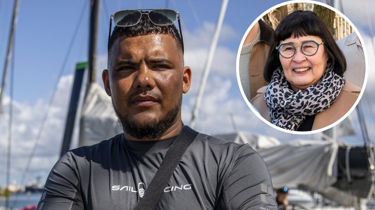 Branco (Benjamin Cimatu) og Rosa Kildahl. 