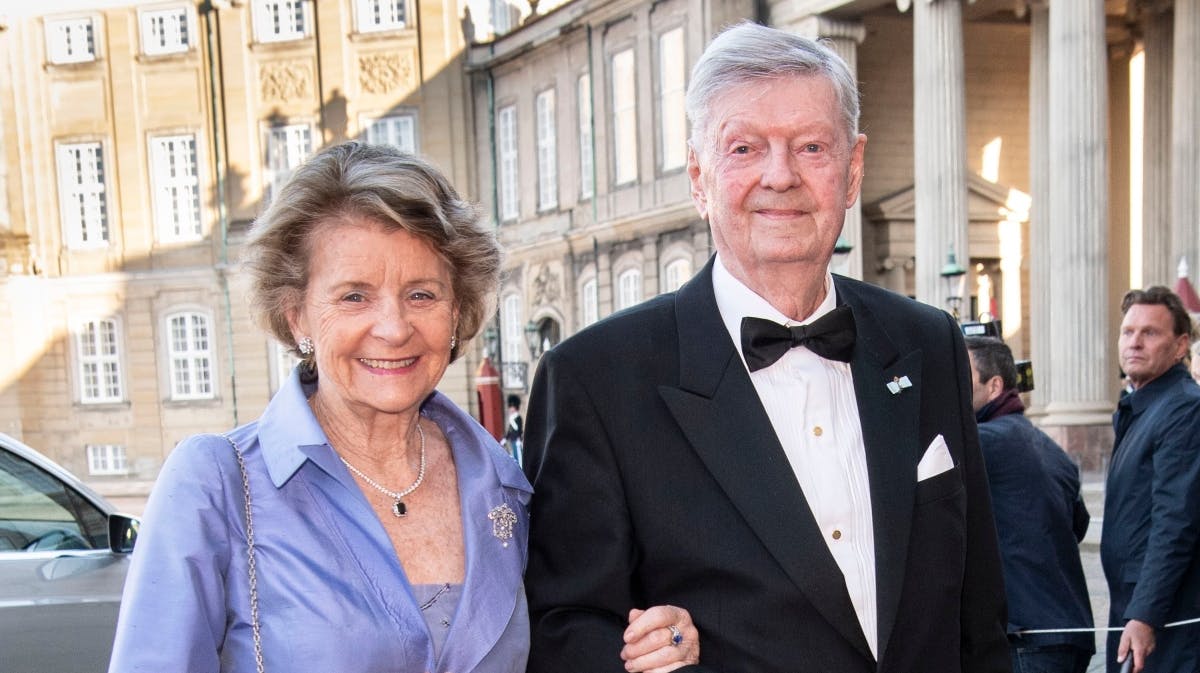 Arkivfoto af Inga og Christian Lerche-Lerchenborg. 