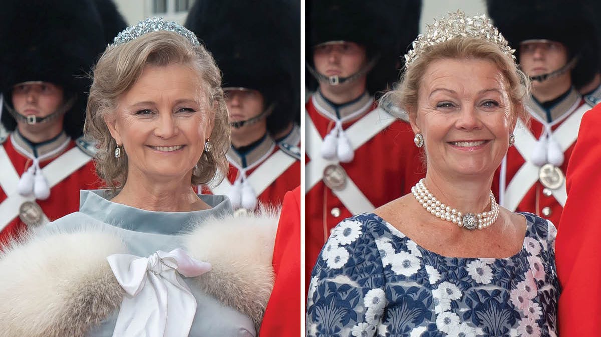 Anna von Lowzow og grevinde Mette Ahlefeldt-Laurvig var sammen med deres ægtefæller blandt gæsterne, da dronning Margrethe inviterede til gallaforestilling på Det Kongelige Teater i anledning af sit 50-års regeringsjubilæum i september 2022.&nbsp;