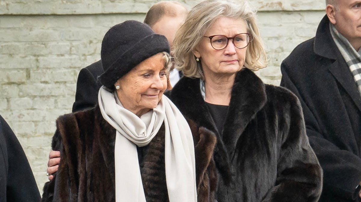 Lensgrevinde Inge Lerche-Lerchenborg og Anne von Lowzow