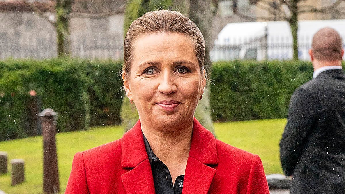 Mette Frederiksen. 