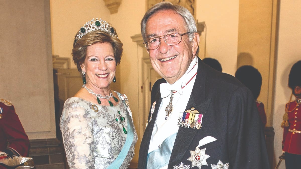 Kong Konstantin og dronning Anne-Marie