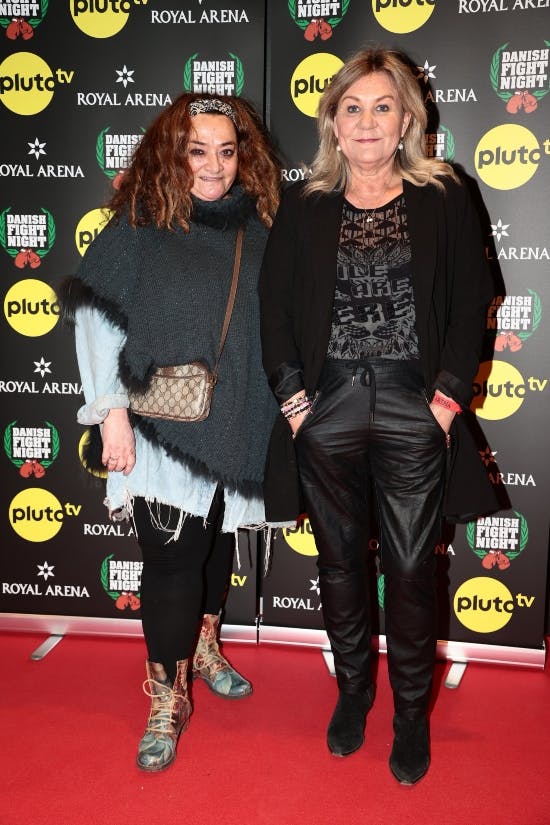 Bente Schmeichel og Audrey Castañeda