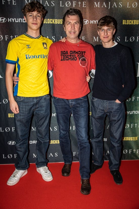 Jesper Lohmann med Ole og Lauritz