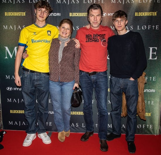 Ole, Lise, Jesper og Lauritz