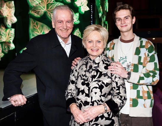 Keld og Hilda Heick med barnebarnet Eliot.