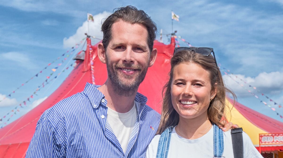 Rasmus Seebach og Julie Teglhus.