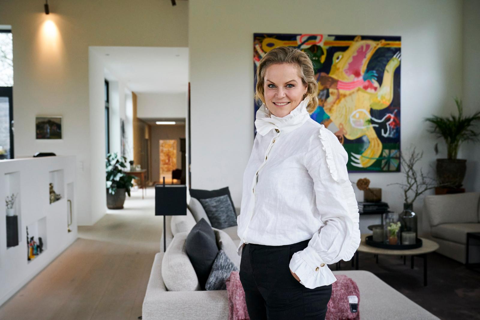 Cecilie Hother i sit hjem nord for København.