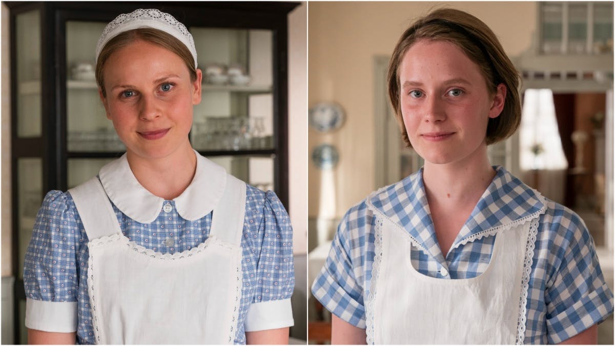 Stuepigerne Lily og Trine i sæson 10 af "Badehotellet".