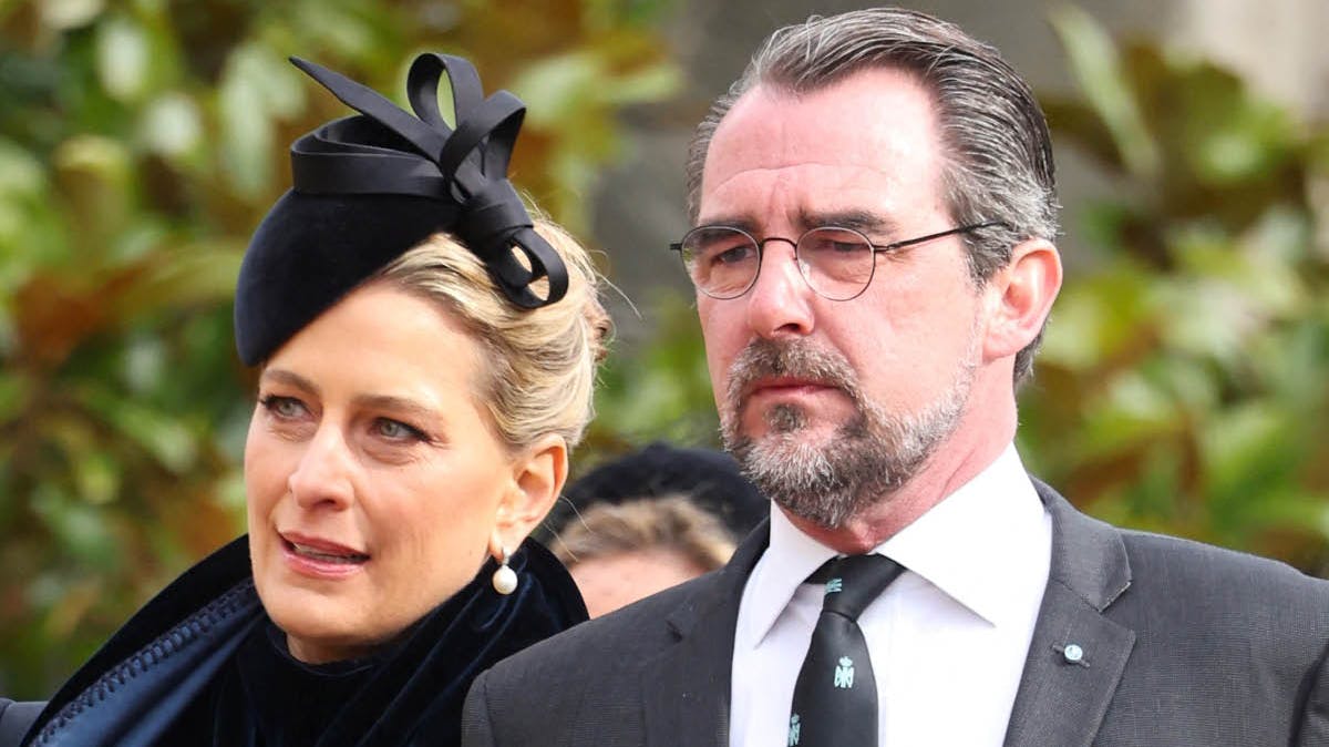 Prinsesse Tatiana og prins Nikolaos.