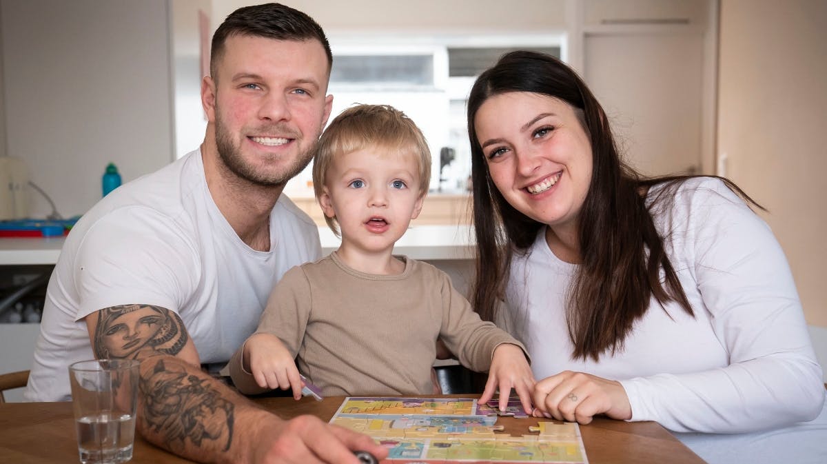 Daniel, Louie og Maria 