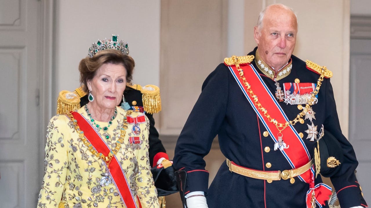 Dronning Sonja og kong Harald