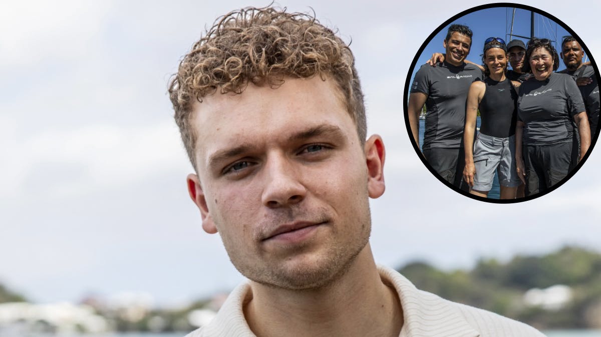 Rasmus Brohave og de andre medvirkende i "Over Atlanten". 