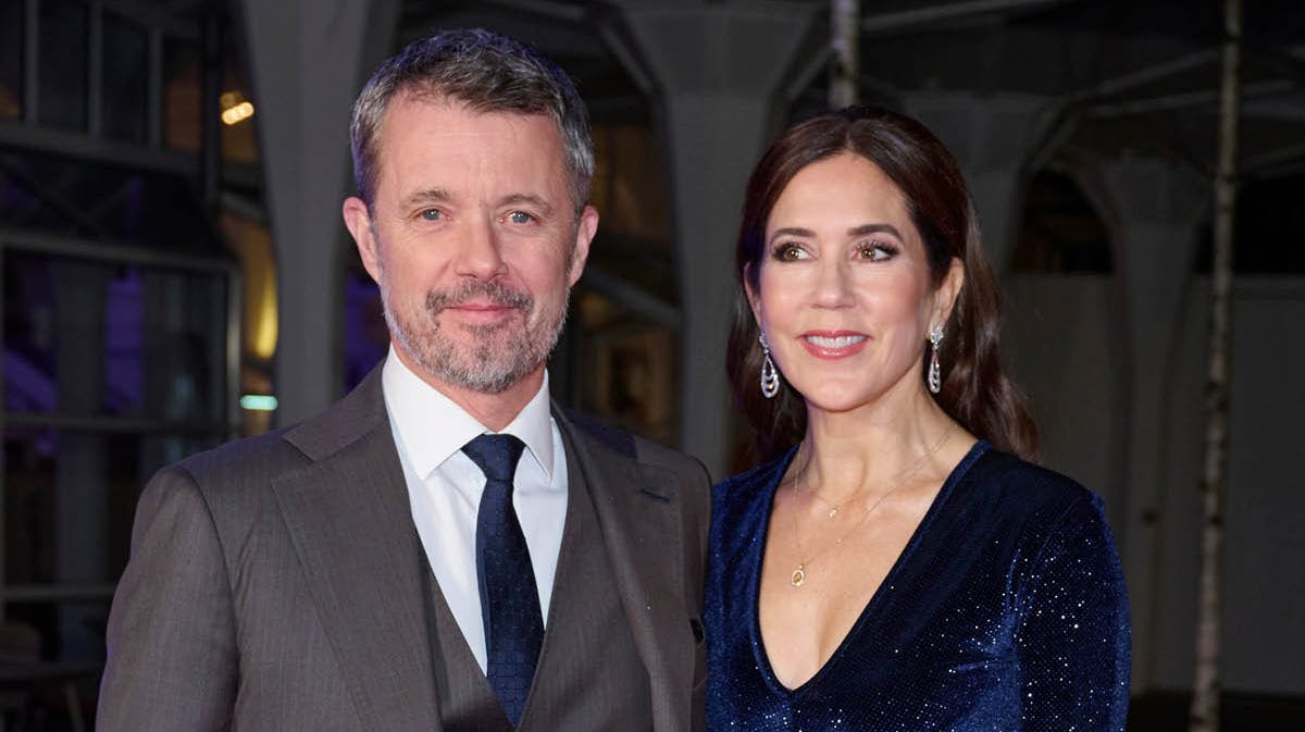 Kong Frederik og dronning Mary.