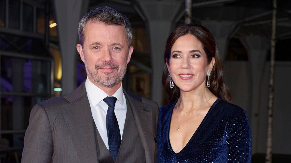 Kong Frederik og dronning Mary.