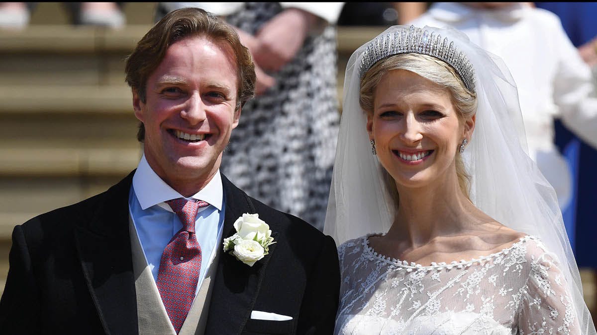 Thomas Kingston og Lady Gabriella Windsor blev gift 18. maj 2019 i St Georges Chapel ved Windsor Castle.&nbsp;