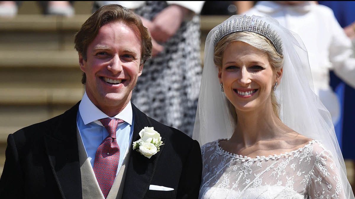 Thomas Kingston og Lady Gabriella Windsor blev gift 18. maj 2019 i St Georges Chapel ved Windsor Castle. 