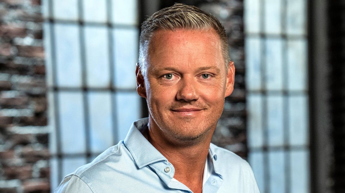 Morten Larsen fra "Løvens Hule". 
