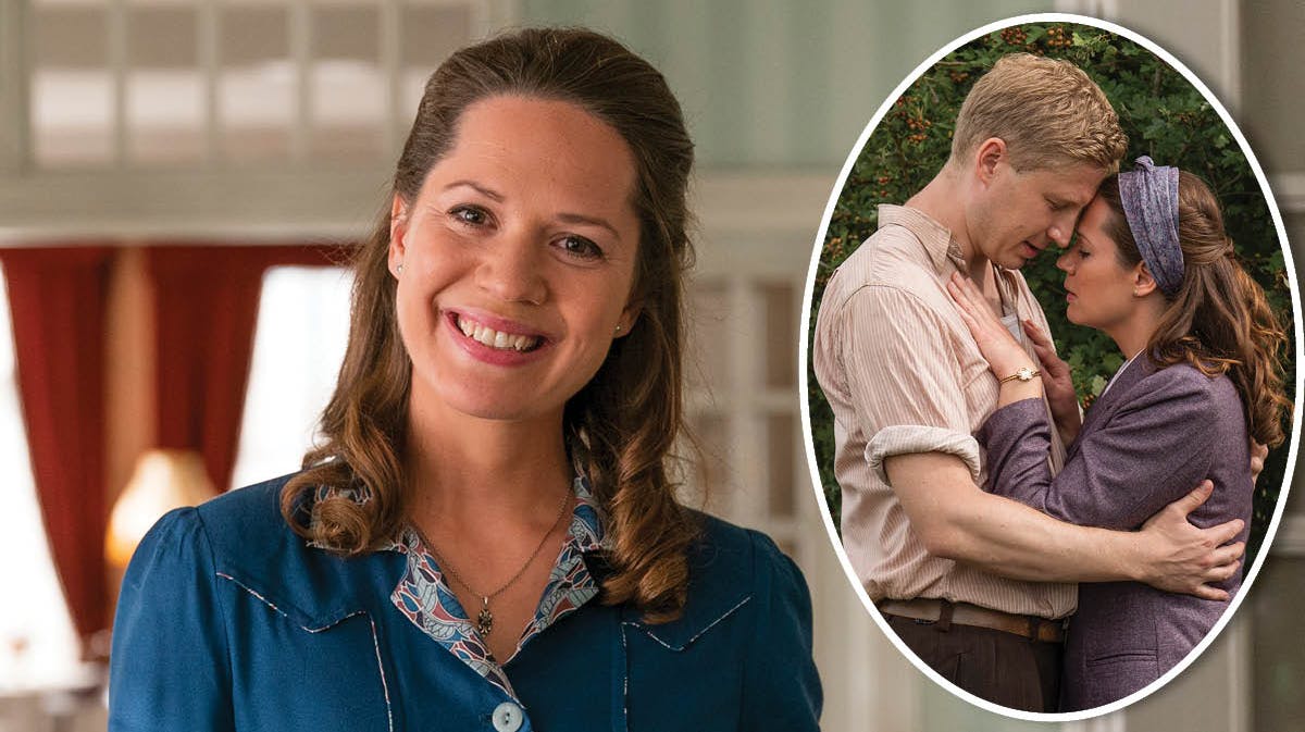 Amanda og Uwe Kiessling i "Badehotellet".