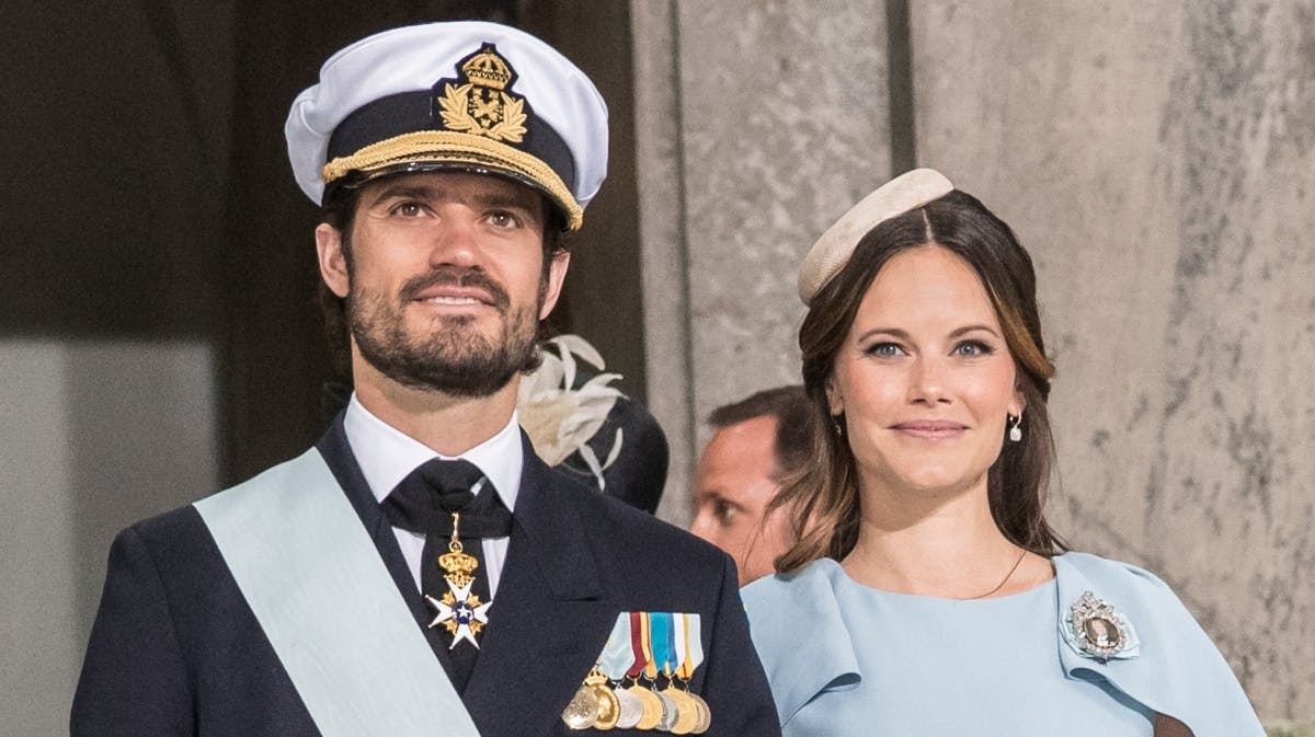 Prins Carl Philip og prinsesse Sofia.&nbsp;