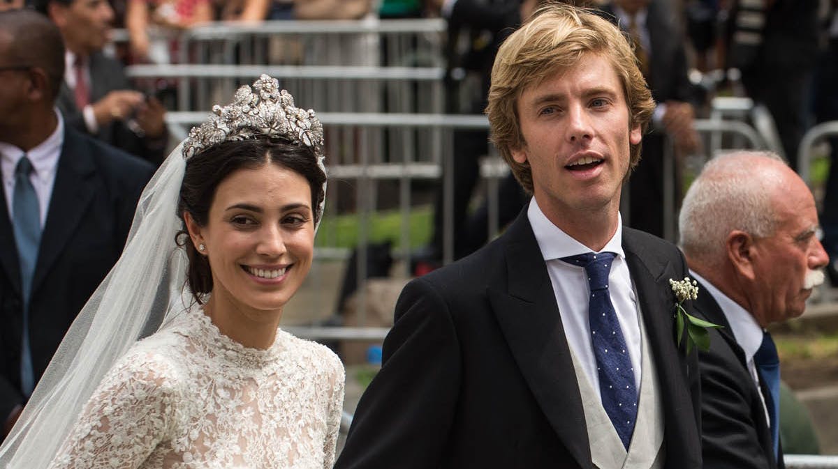 Prinsesse Alessandra og prins Christian.