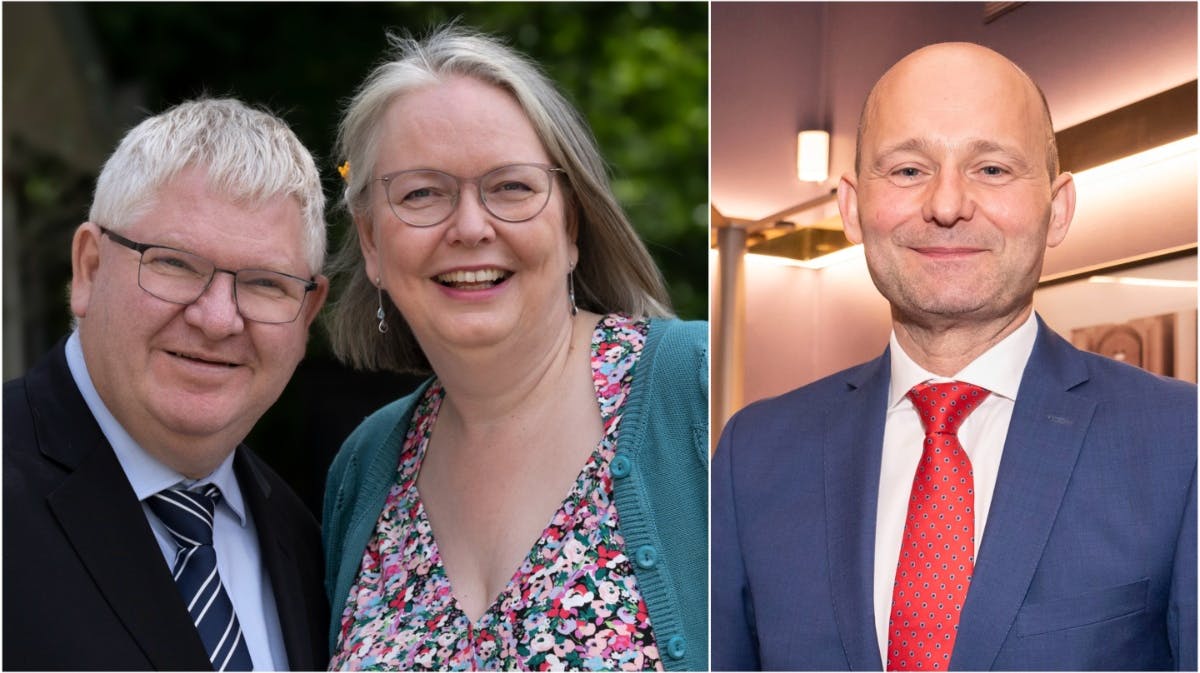 Lars, Theresia og Søren Pape Poulsen