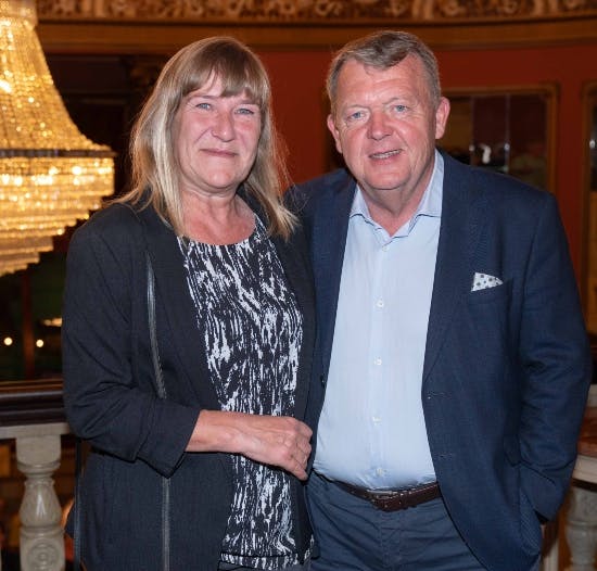 Lars og Solrun Løkke Rasmussen.