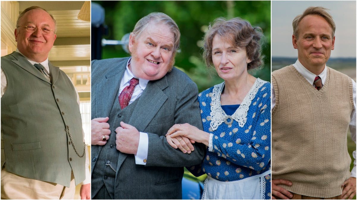 Otto Frigh, hr. og fru Andersen og hr. Ramsing/Emil Høyer. 