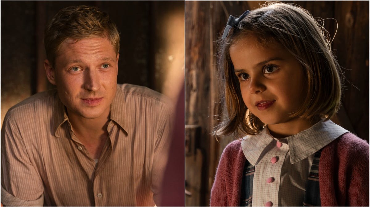 Uwe Kiessling og Frida i "Badehotellet".