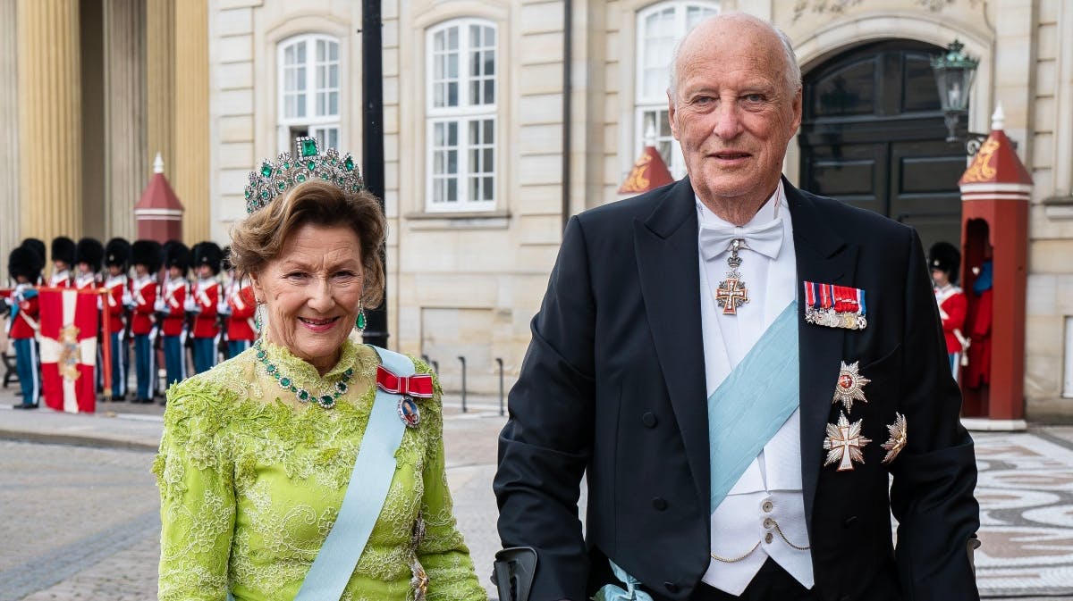 Dronning Sonja og kong Harald