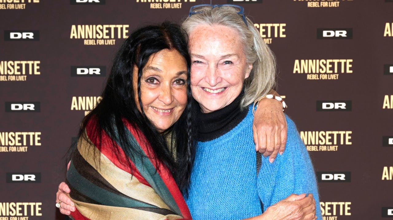 Annisette Koppel og Rudi Nielsen til premieren på dokumentaren "Annisette – Rebel for livet"