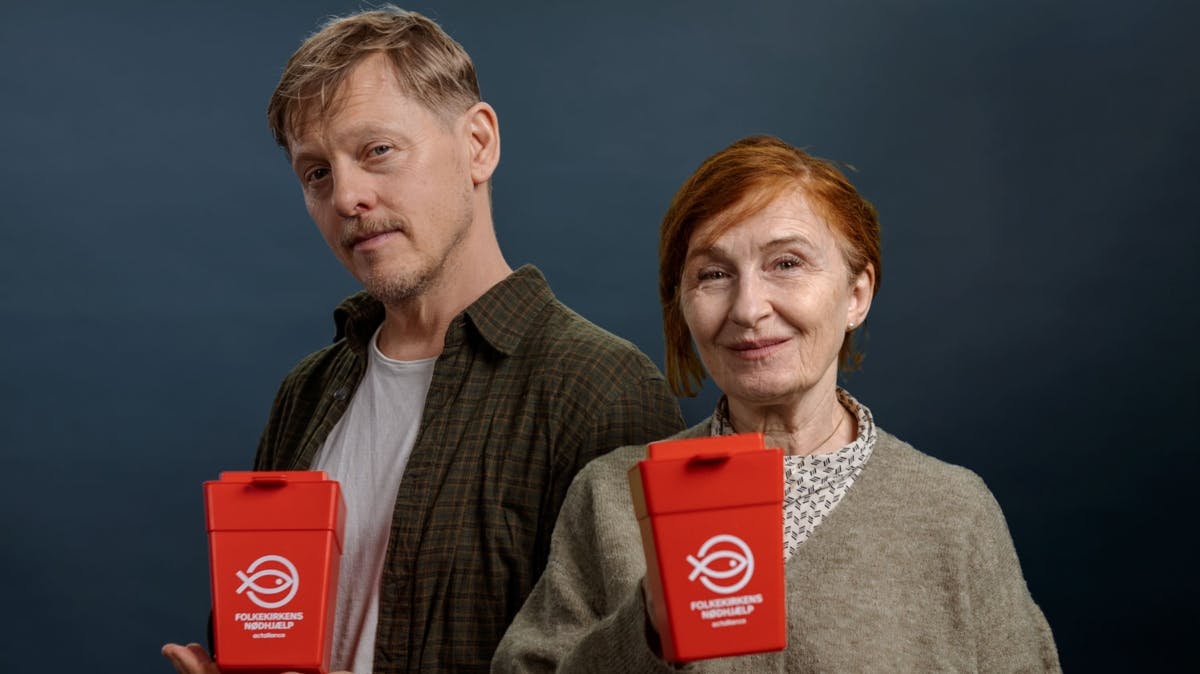 Thure Lindhardt og Bodil Jørgensen