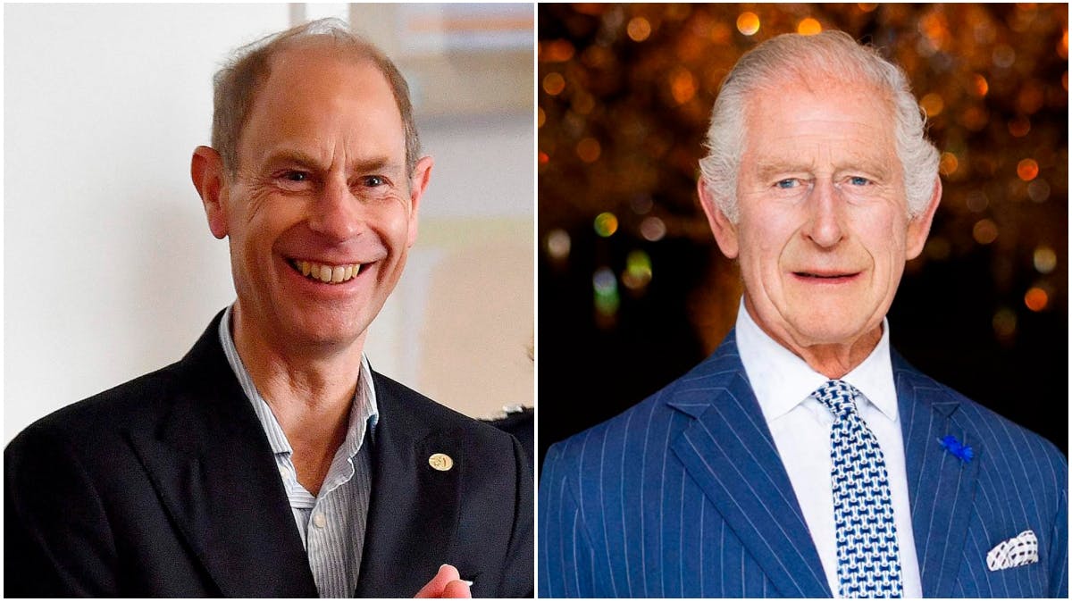 Prins Edward og kong Charles