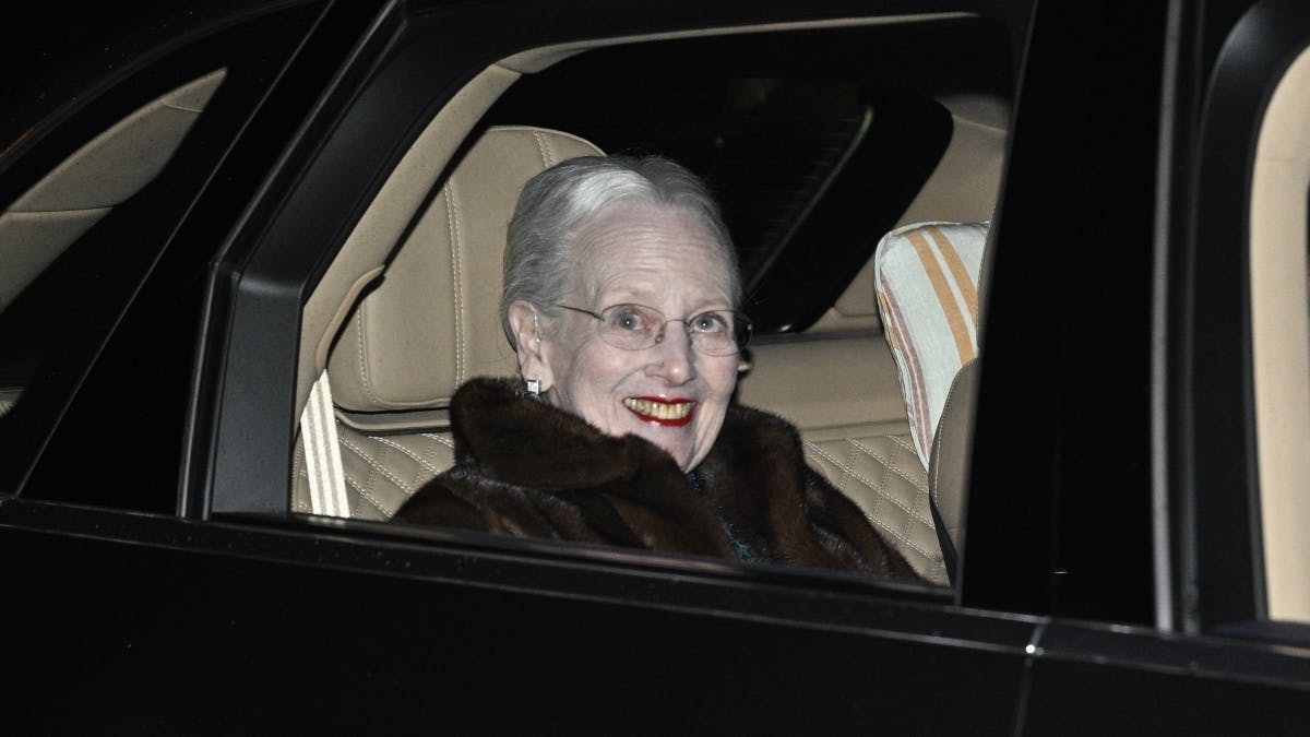 Dronning Margrethe.&nbsp;