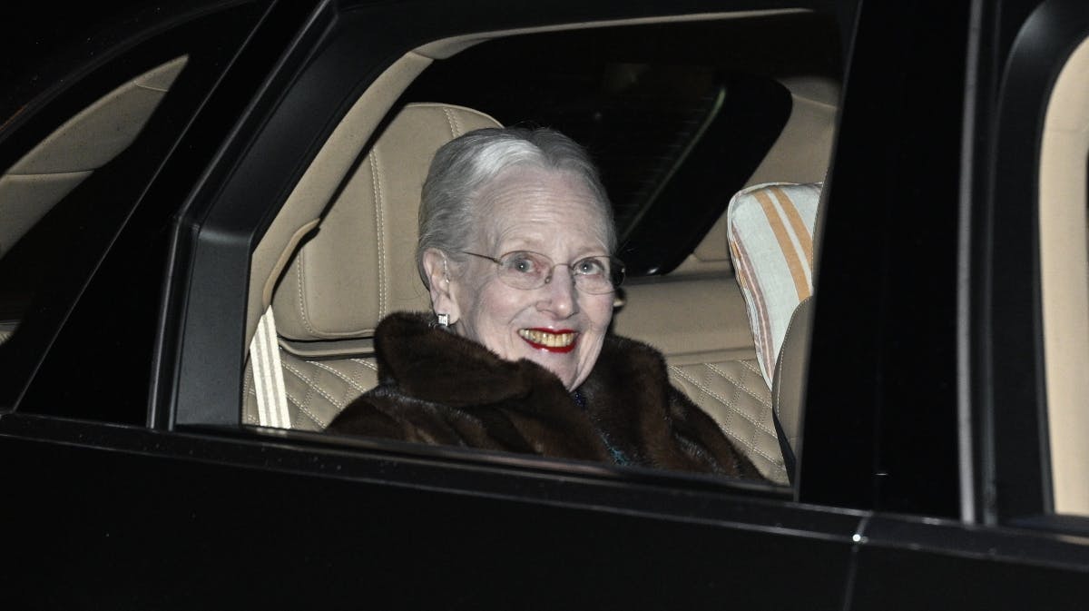 Dronning Margrethe. 