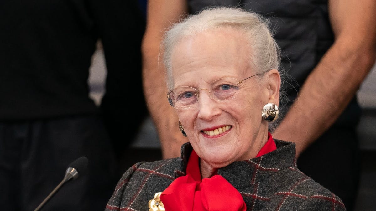 Dronning Margrethe.