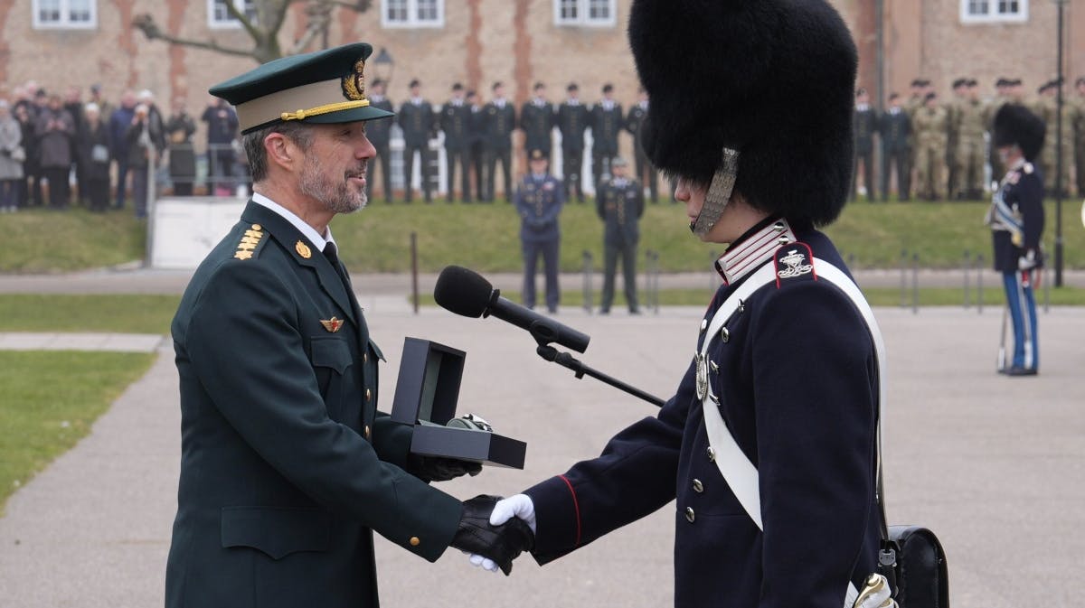 kong Frederik og Rasmus Boy Bedsted