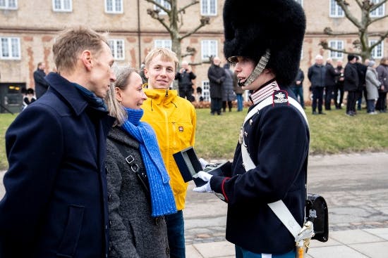 Garder Rasmus med forældrene Lisbeth og Peter og lillebror Albert