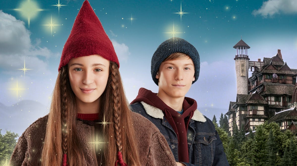 Josephine Højbjerg og Albert Rosin Harson spillede hovedrollerne i TV 2's "Tinkas Juleeventyr". 