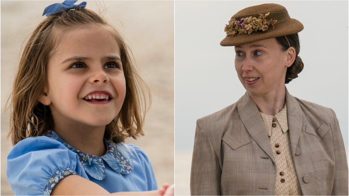 Frida og Otilia i "Badehotellet".