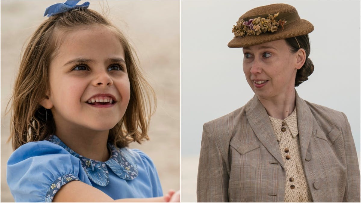 Frida og Otilia i "Badehotellet".