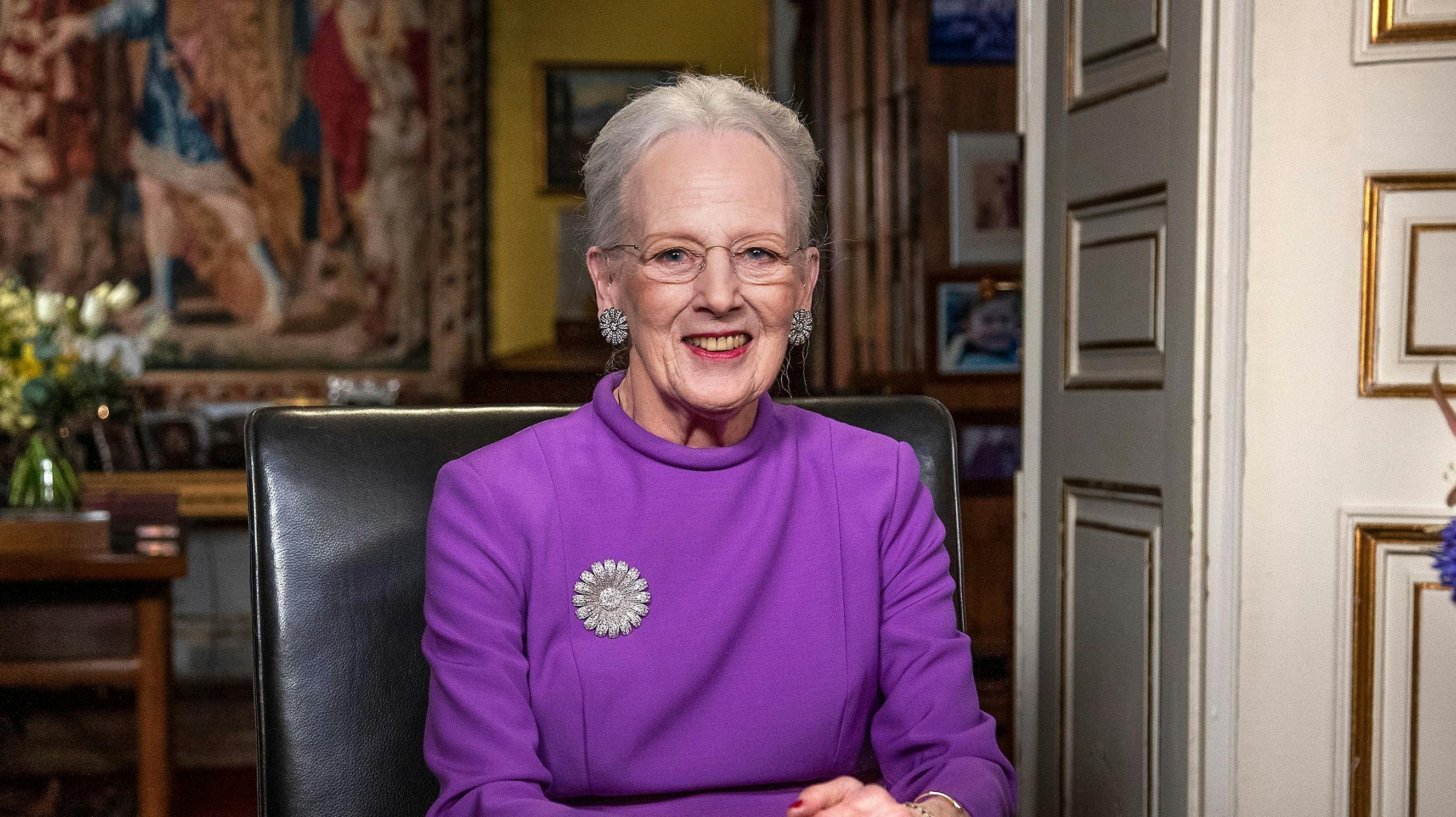 Dronning Margrethe.