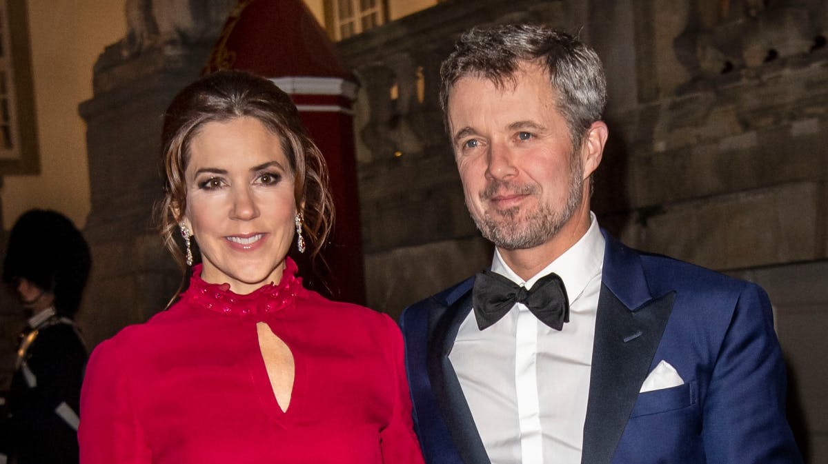 Dronning Mary og kong Frederik