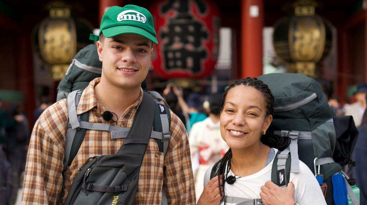 Malik og Mariam fra "Først til verdens ende". 