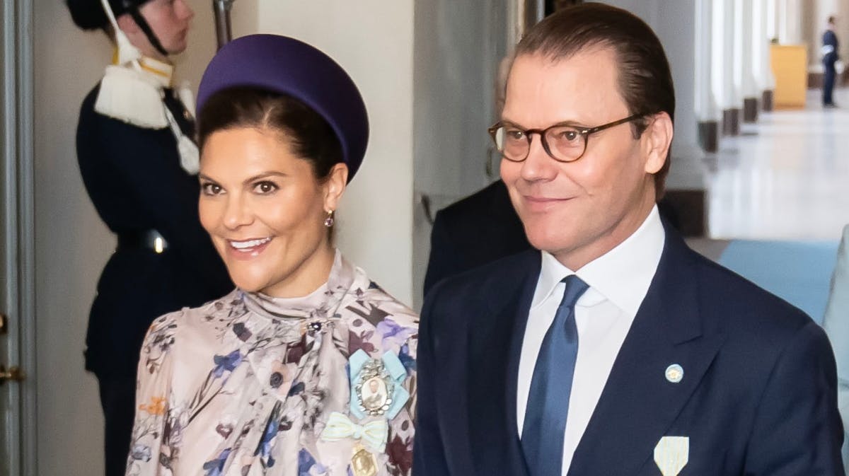 Kronprinsesse Victoria og prins Daniel