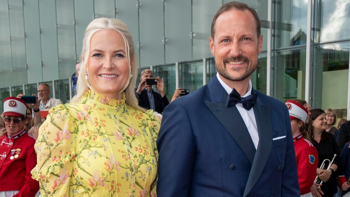 Kronprinsesse Mette-Marit og kronprins Haakon