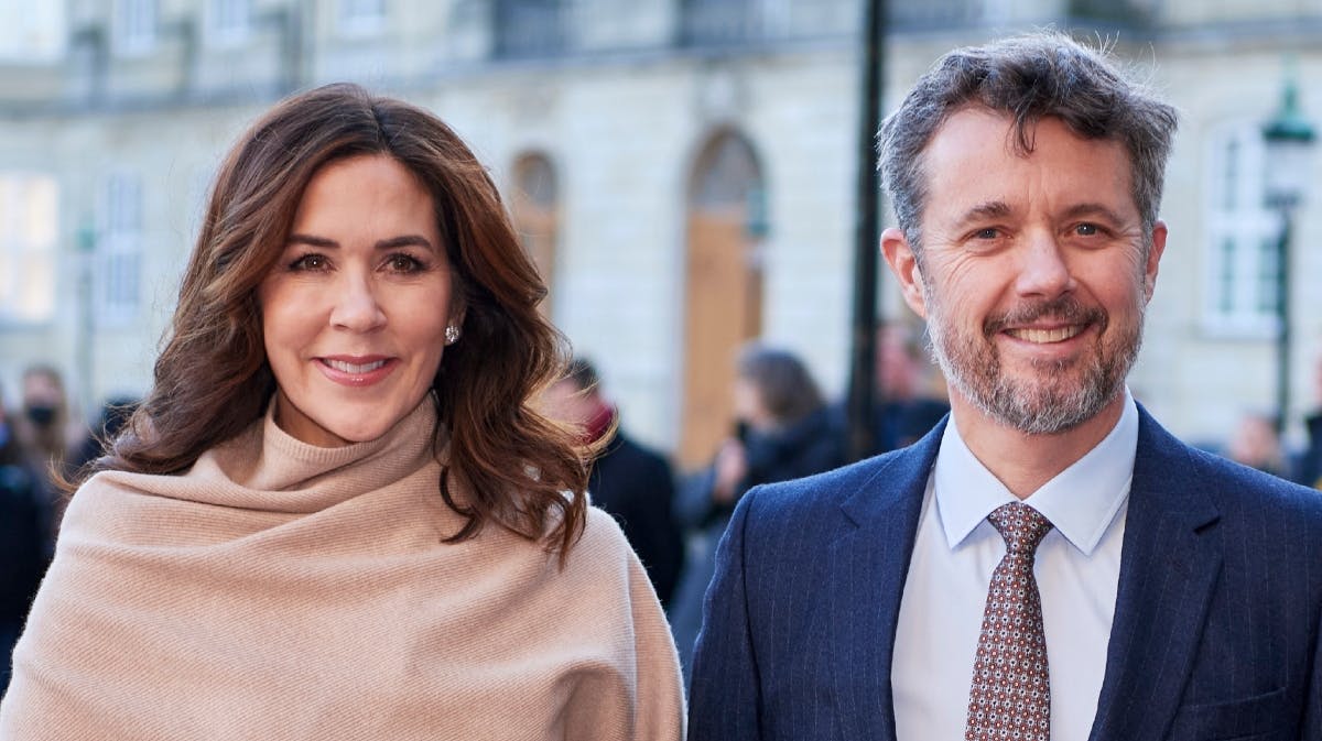 Dronning Mary og kong Frederik
