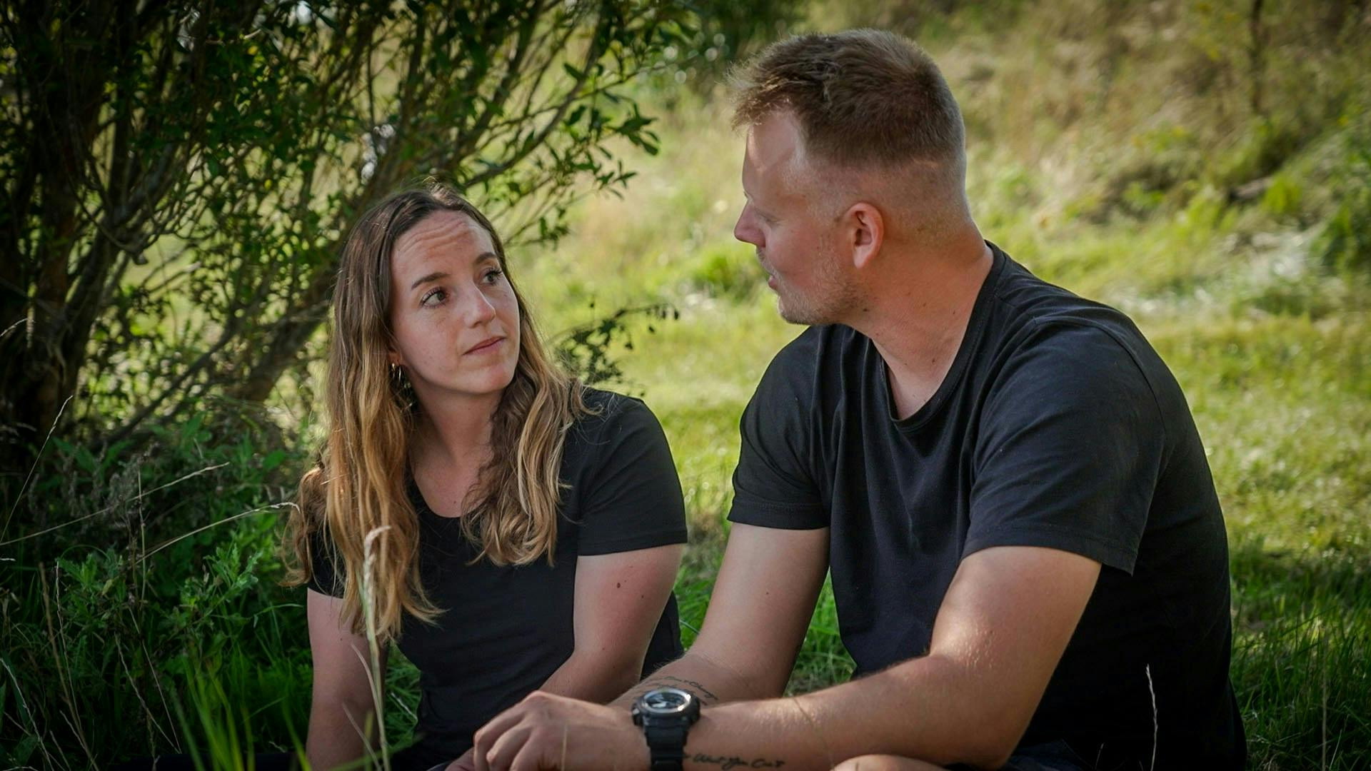 Maria M. og Benjamin i "Kærlighed hvor kragerne vender"